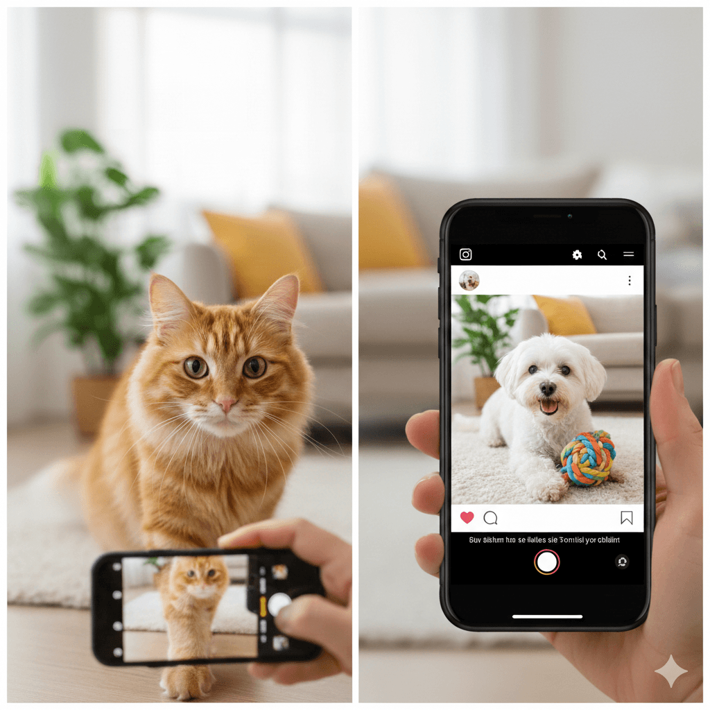 Instagram'da Popüler Olmanın Yolları: Patili Dostunuz İçerik Üreticisi Olabilir mi?